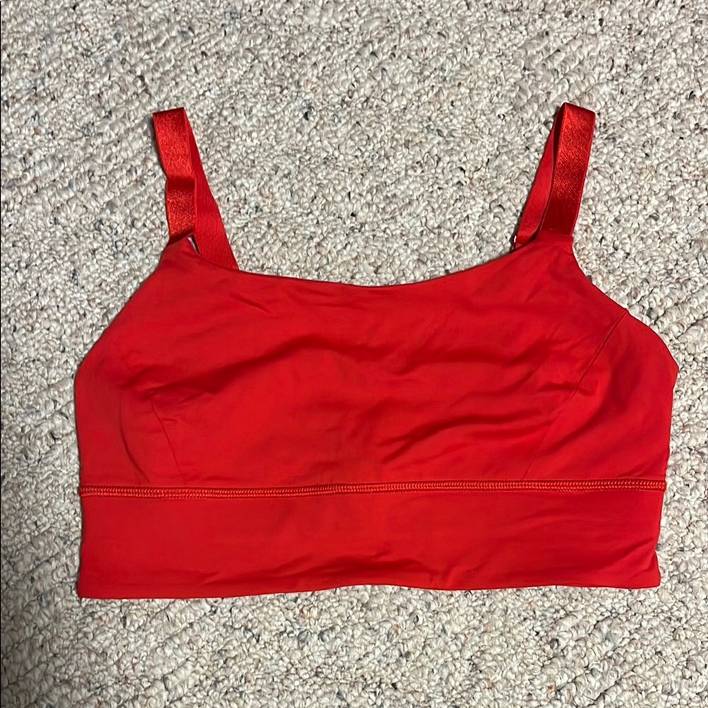 Lululemon Athletica Red Intimates Bra